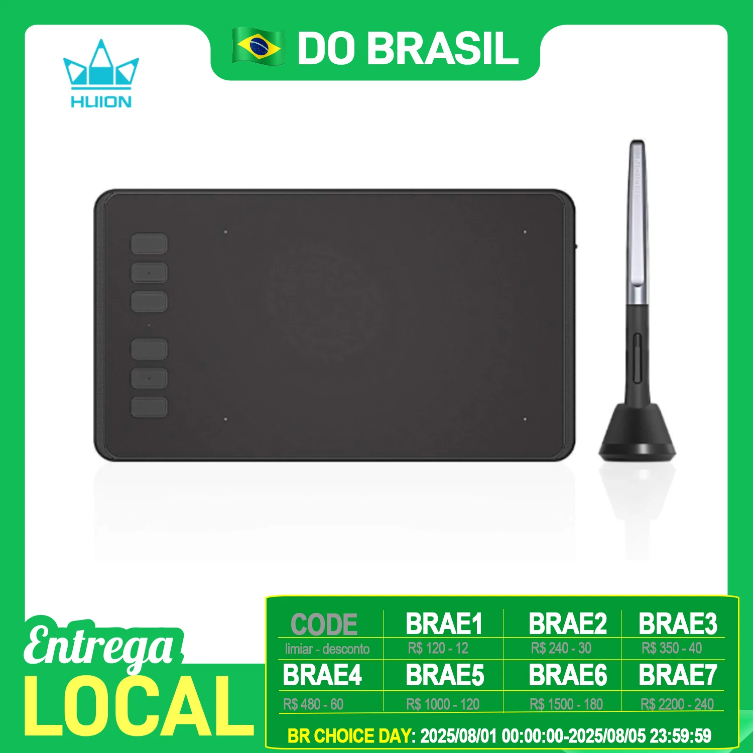 H640p Huion Tablet Android Phone HUION H640P Drawing Graphics - Main Image