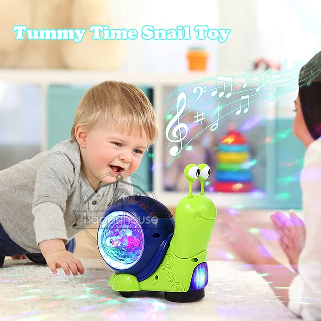 1 Ensemble Jouet De Bébé Rampant De Crabe Musical, Jouet De Crabe En  Marche, Jouet De Temps D'allongement Pour Enfants, Jouet interactif  d'évitement automatique d'obstacles pour tout-petits avec musique et  lumière LED