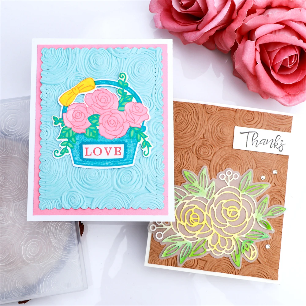 3D Texture Fades Embossing Folder Valentine's Day Background Embossing Folder For Template for Card Making Scrapbooking Crafts plastic embossing folder,embossing folder
