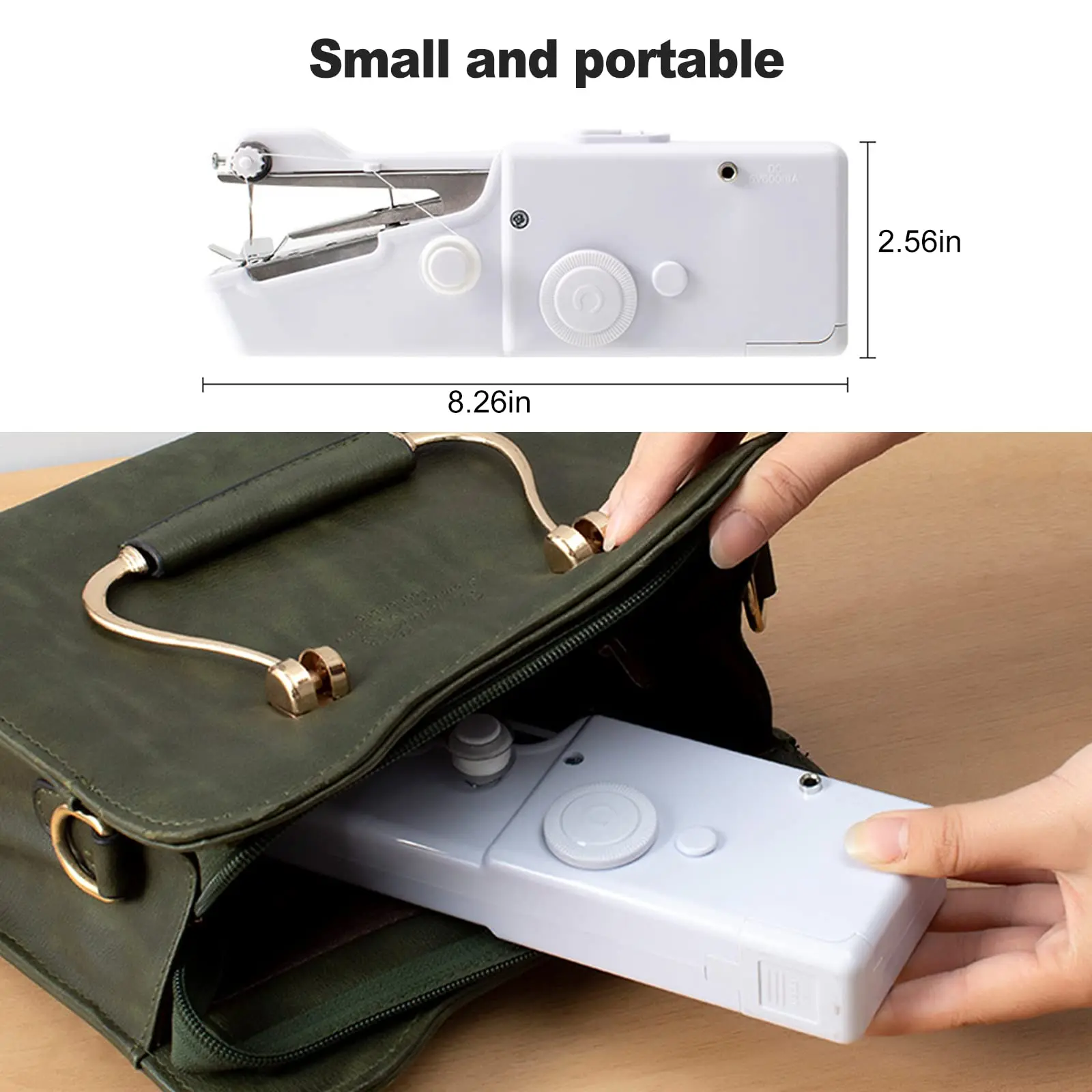 Handheld Sewing Machine,Portable Mini Sewing Machine Suitable for DIY, Home[Easy to Use ] 5