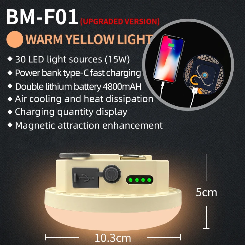 15W Warm Light