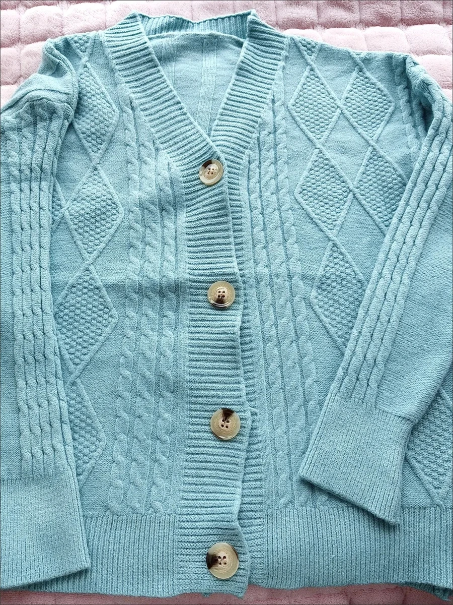Winter Fall Mid Length Sweater Cardigan Loose Casual Soft Knitwears Coats Solid Color Woman Malhas Outwears New Long Sleeve Tops