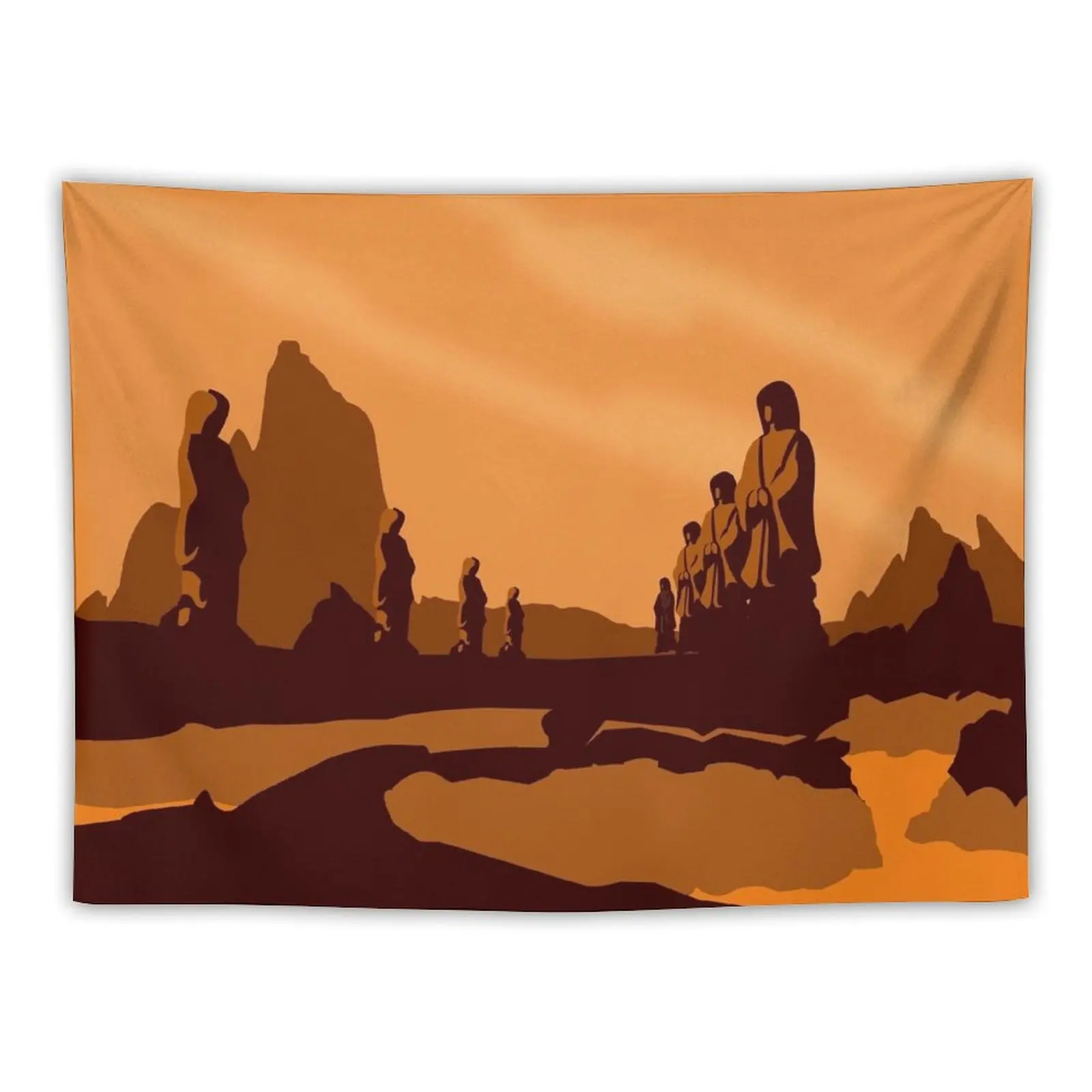 

Vulcan Travel Poster Tapestry Home Decorators Cute Decor Living Room Decoration Tapestry