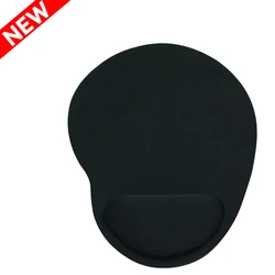 Ergonomic Non - Slip Wrist Support Mouse Pad (Black - NEW)