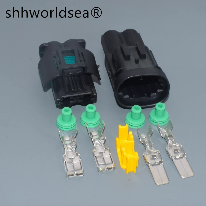 Shhworldsea 1 комплект 1544334-1 1544317-1 2 штырьковый Мужской Женский Водонепроницаемый веер