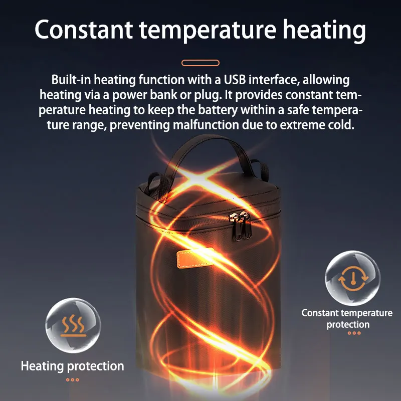 Description Picture 4 of itemSTARTRC Drone Battery Thermostat Heating Bag For DJI Neo /Mini 4 Pro/Mini 3 Pro/Air 3 Battery Heating Bag Portable Storage Bag