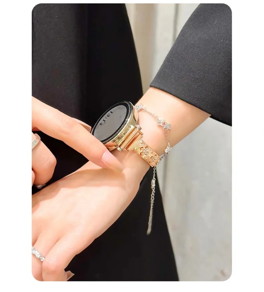 Bling Metal Bracelet Strap Band - Elegant Design