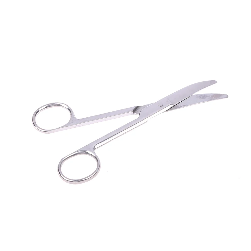 1PC Ostomy Bags Scissors Round Head Curved Design for Prevent