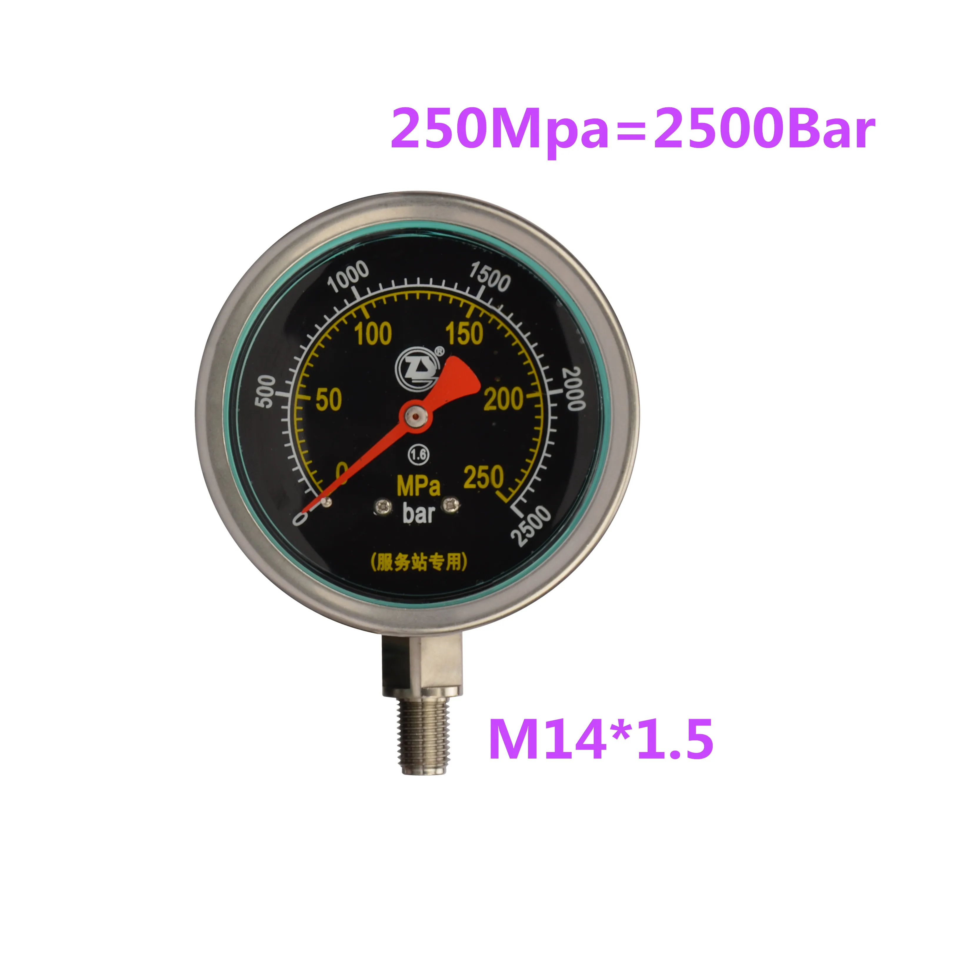 2500bar High pressure common rail pump plunger pressure test tool set 250Mpa diesel pump piston test kits