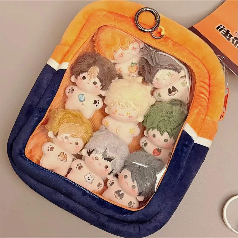Autentico Haikyuu!! Borsa a Tracolla Hinata Shoyo Itabag con Personaggio Anime Tobio Kageyama, Borsa Capiente per Pendolari e Stoccaggio - immagine 6