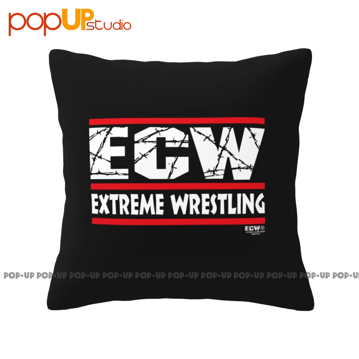 Federa Per Cuscino Da Wrestling Personalizzata Ecw Hardcore Fodera Per Cuscino Vintage Morbida Pelle Delicata Sulla Pelle