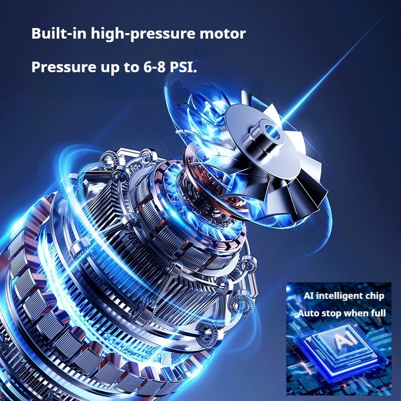 BLACKDOG Portable Automatic Inflation Blackout Camping Tent 4