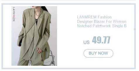 Description Picture 6 of itemLANMREM Vintage Gauze Patchwork Windbreaker Women Lapel Double Belt Gathered Waist Trench Fashion 2024 New Clothing 2R1801