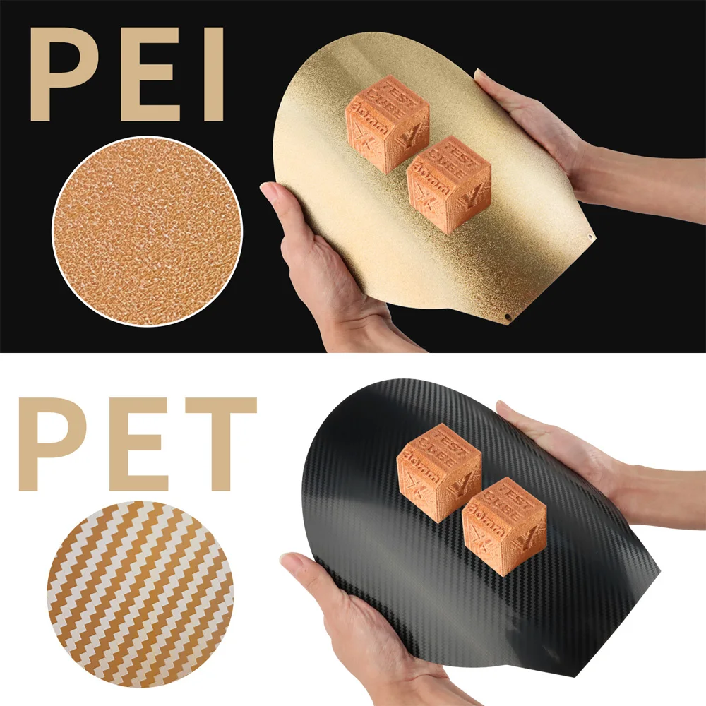 Folha de Aço de Mola Redonda para Impressora 3d Pei Mais Pet Placa de Construção Magnética Kossel Flsun qq Qq-s Qq-s Pro Qqq5 Diâmetro 220 mm 240 mm 265 mm - Imagem 3