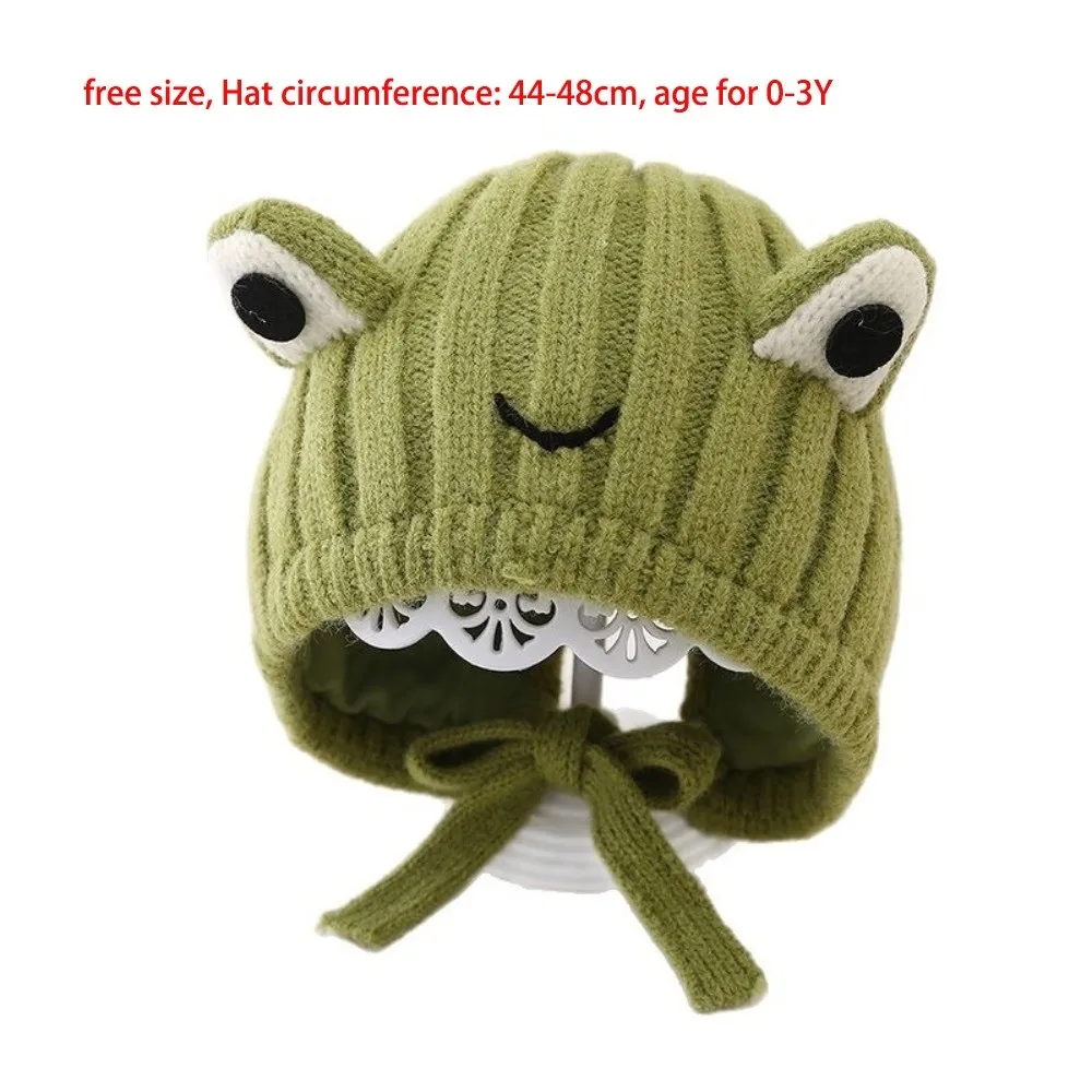 Warm Knitted Beanie Hat for Kids Autumn Winter