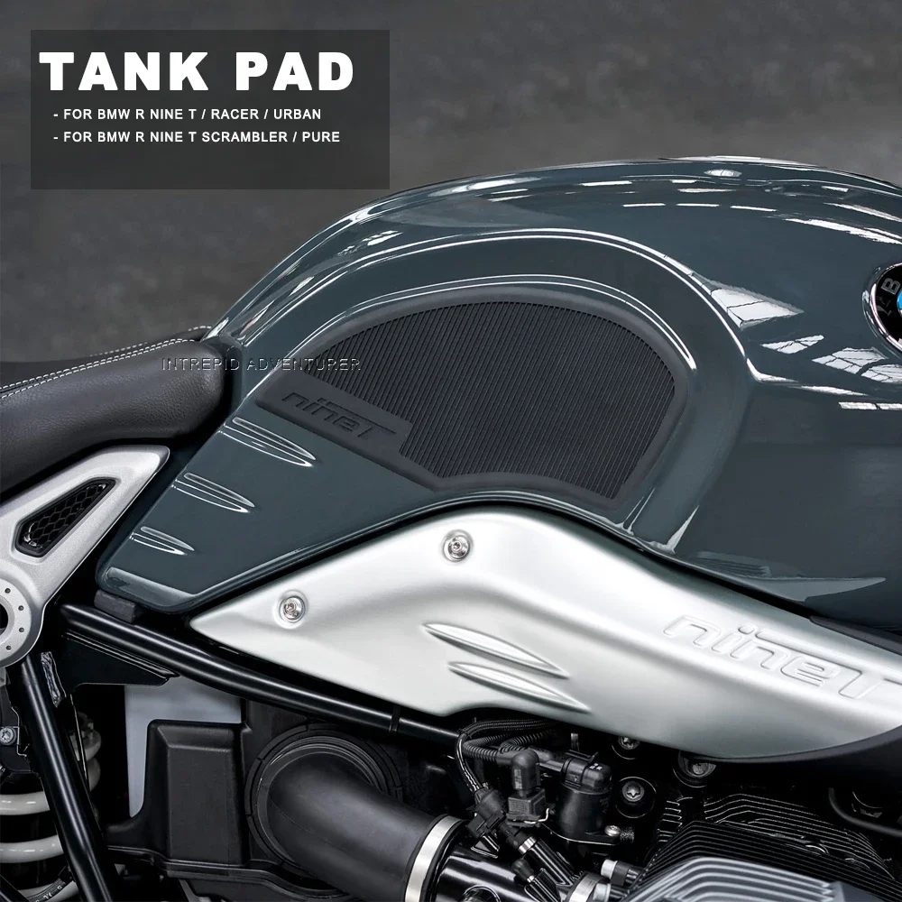 

Motorcycle Non-slip Side Fuel Tank Stickers Waterproof Pad Rubber Sticker For BMW R NINE T Racer R NINET Scrambler RnineT R9T
