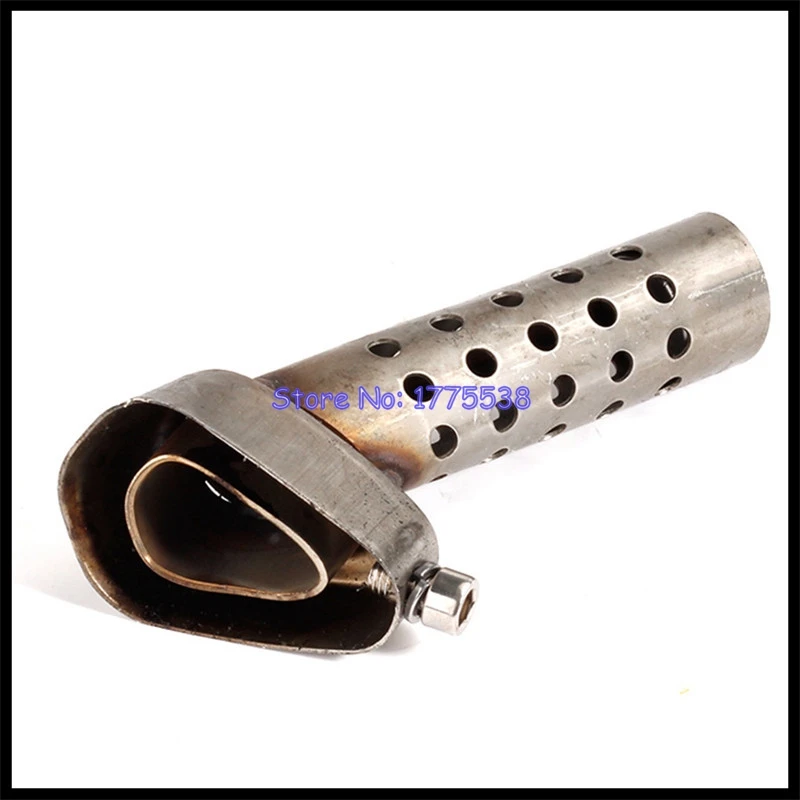 Universal Motorcycle Exhaust Can DB Killer Big Small Hexagon Muffler Removable Silencer Noise Sound - Image 4