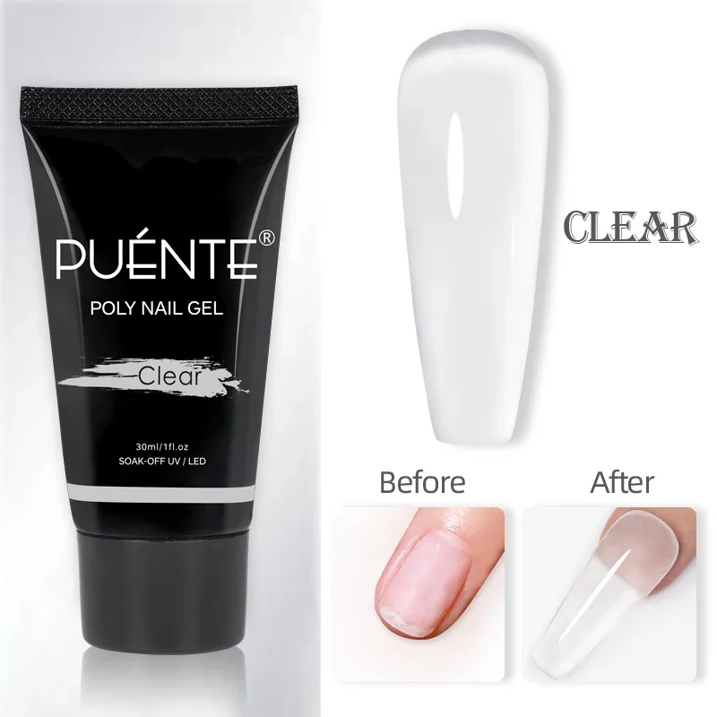 poly nail gel clear