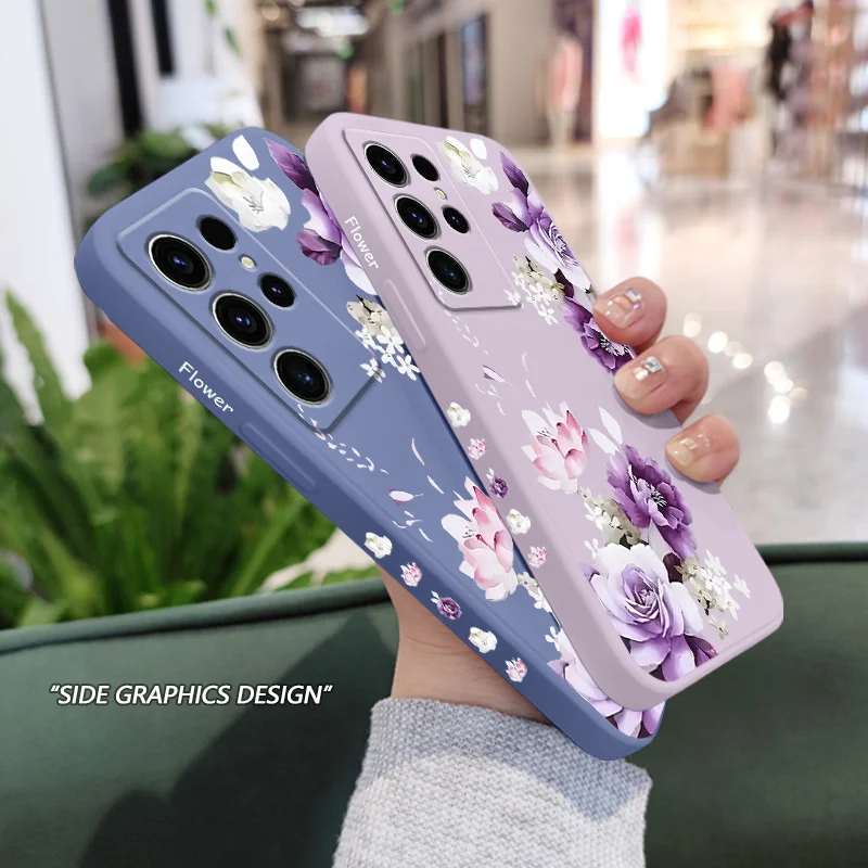 Elegant Peony Floral Phone Case Cover