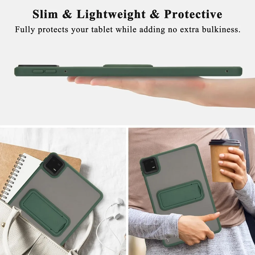 Shockproof Stand Tablet Back Cover - Universal Fit