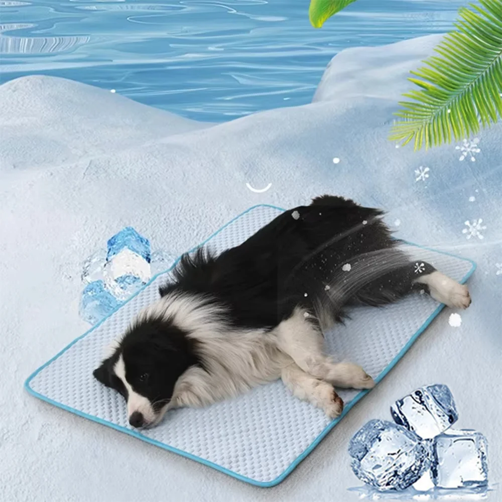 Cooling Mat For Dogs And Cats Waterproof Pet Bed For Summer_voghion.com