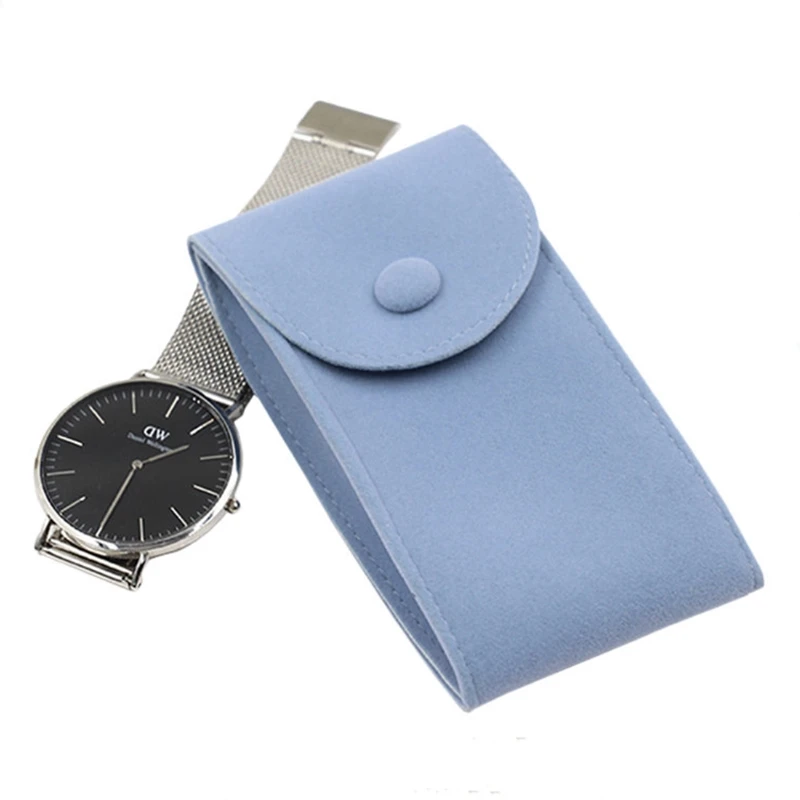 New Watch Case Storage Box Luxury Green Watch Protect Holder Men's Boxes Case For Single Jewelry Gift Bag