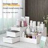 Ouxin drawer style makeup box, dormitory organizer, storage rack, skincare products, dressing table, desktop storage box 3