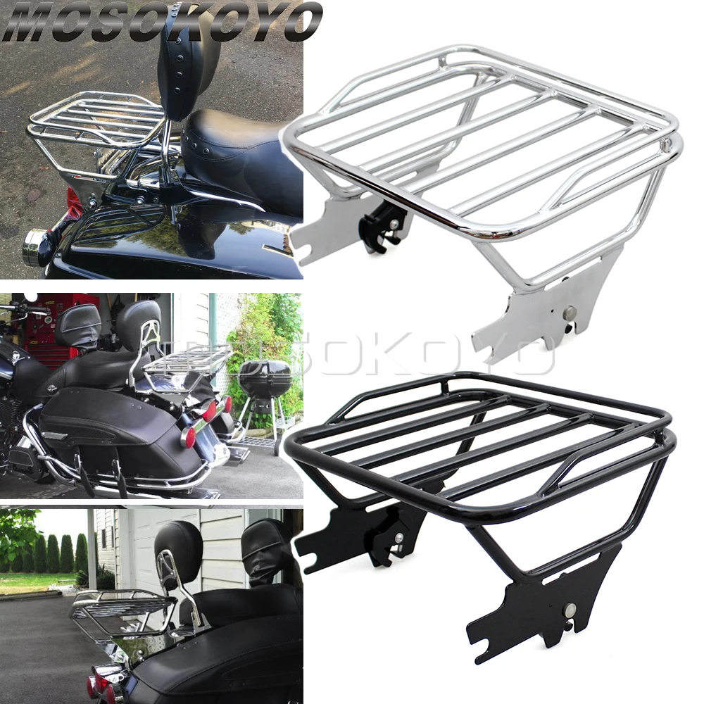 

Съемная подставка для багажника для Harley Touring Road King FLHT FLHX FLTR 1997-2008 Аксессуары Для запчастей мотоциклов