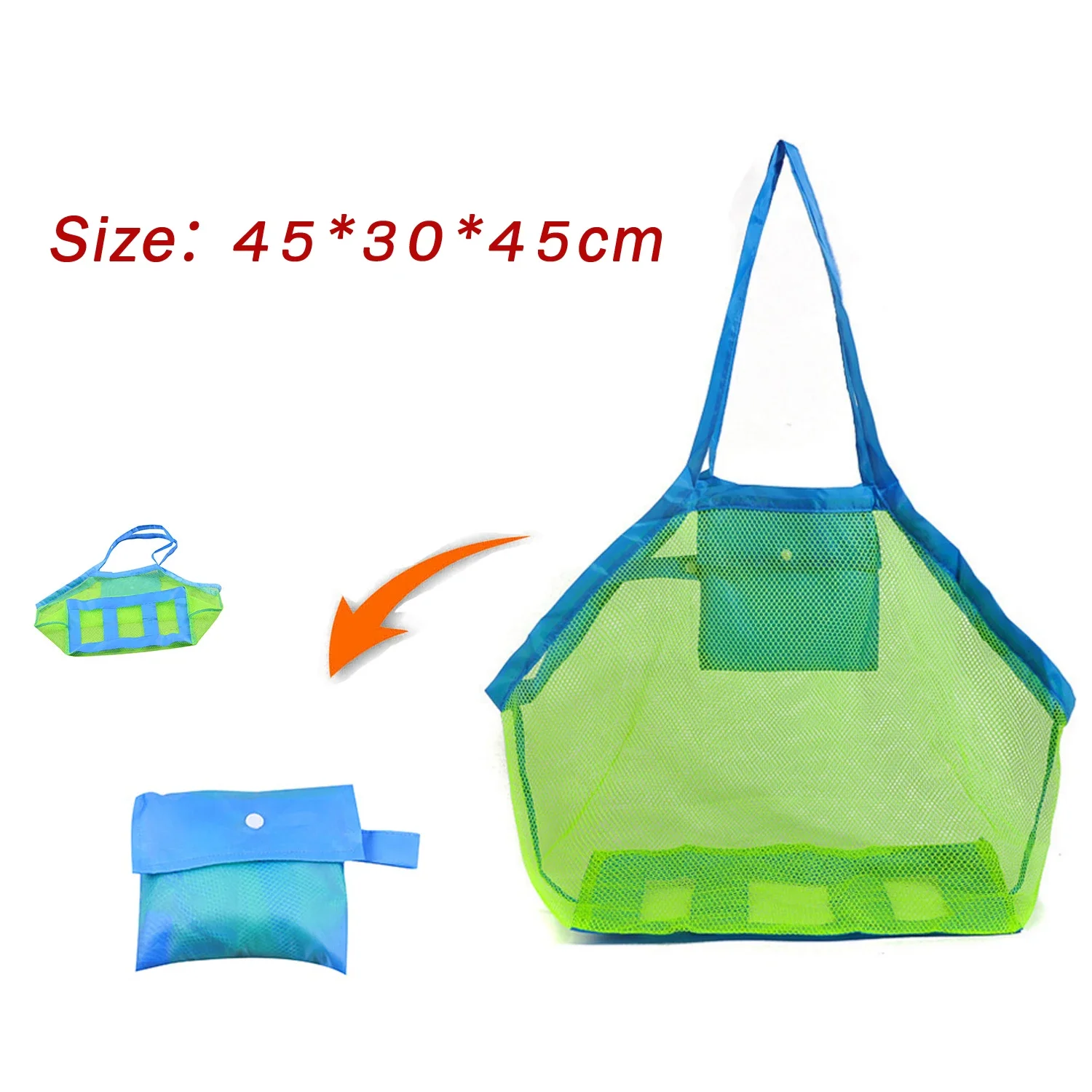 Sac de rangement pour jouets et plage - ON RANGE TOUT