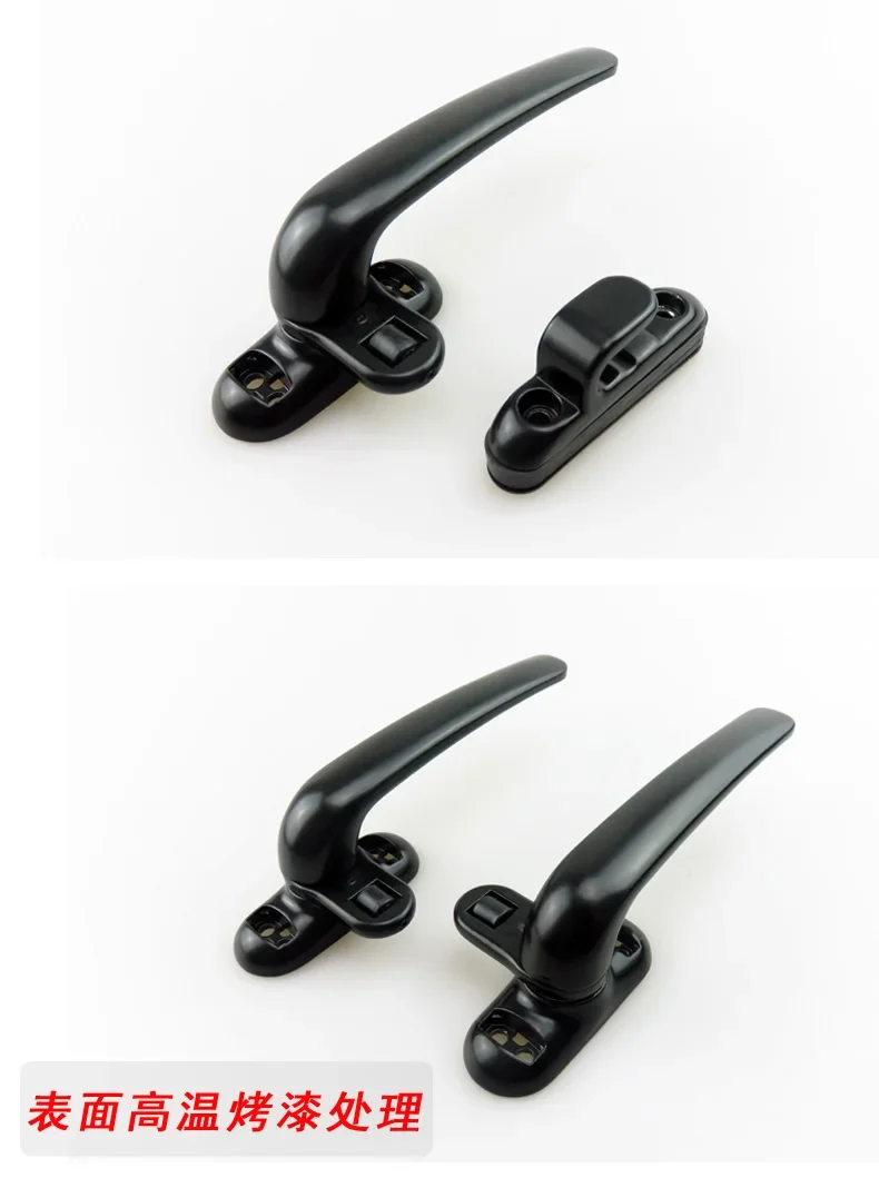 1 Set Heightening gasket PVC White Replacement UPVC Window Handles Zinc Alloy Window Hardware Door Handle