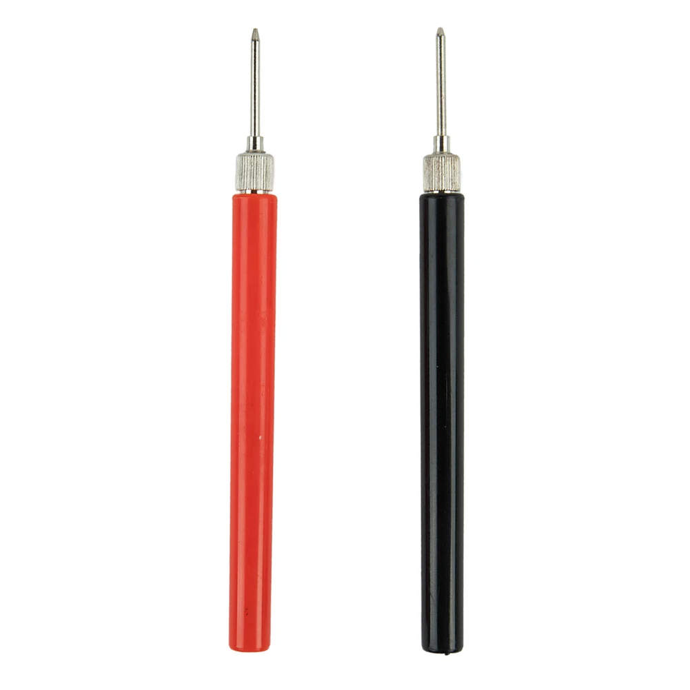 2pcs Multimeter Spring Test Probe Tips Insulated Test Hook Wire Connector Test Needles Electrical Measuring Device Pins 128mm 2pcs 16mm electric drill dredge cleaner adapter sewer spring pipe cleaning tool connector carbon steel connecting rod