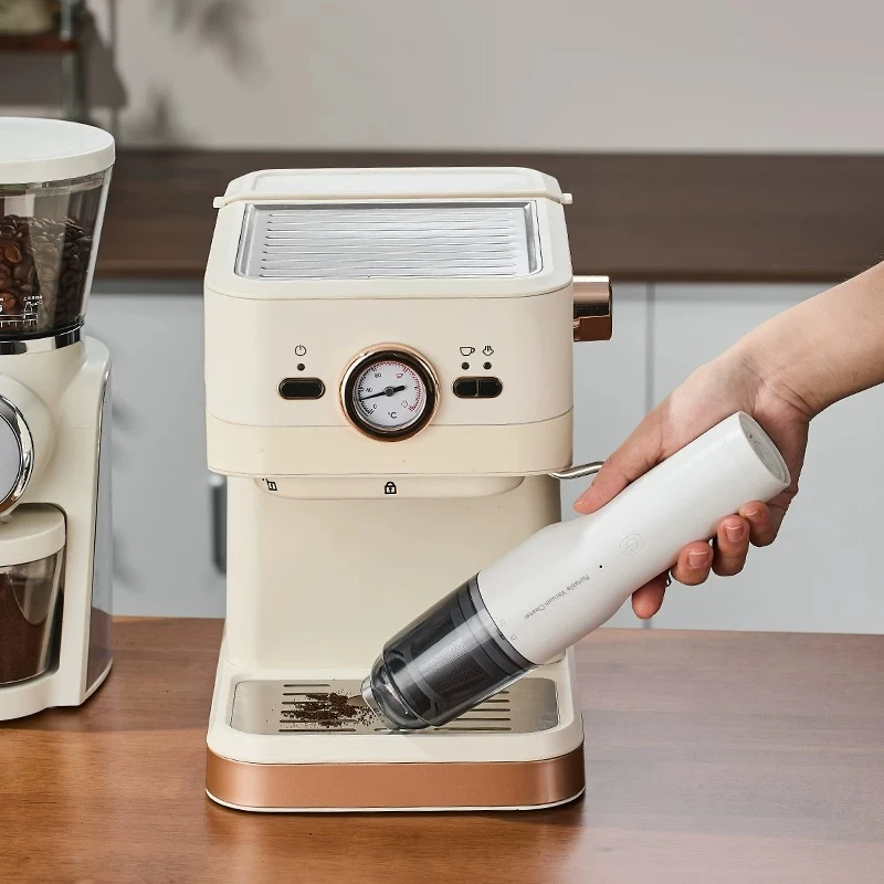 Cliton Wireless Coffee Grinder Cleaner 8000Pa Mini Vacuum Dust Collector USB Rechargeable Blow Suction Cleaning Machine 3