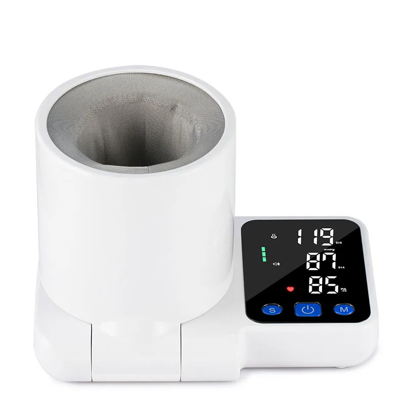 Sphygmomanometer Arm Barrel Blood Pressure Monitor Led 99*2 Memory Manometer Digital Bp Monitor Tonometer Heart Rate Detector