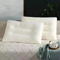 Natural Latex Particle Pillow Core Massage Neck Soft And Skin Friendly High Pillow Support Suitable For Bedroom Sofa Pillows 2