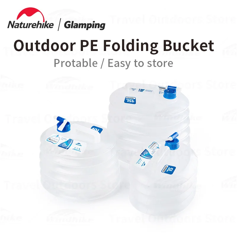 Naturehike 420ml Camping Water Bag Portable Collapsible Water Soft