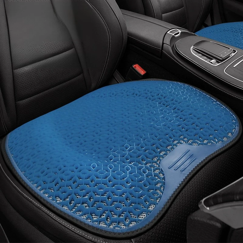 Gel-Filled Honeycomb Comfort Cushion - Breathable, Soft, and Easy-to-Clean Supportive Seating Pad