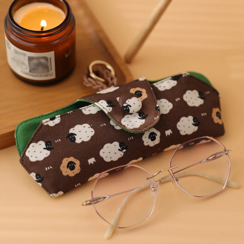 Portable Eyeglass Case-Universal Anti-Crush Storage Pouch for Sunglasses Reading Glasses & More