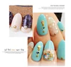 100pcs Gold Seashell Starfish Nail Charms Metal Rivets Accessories Nail Art Decorations 3D Mixed Shell Star Manicure Studs Part 6