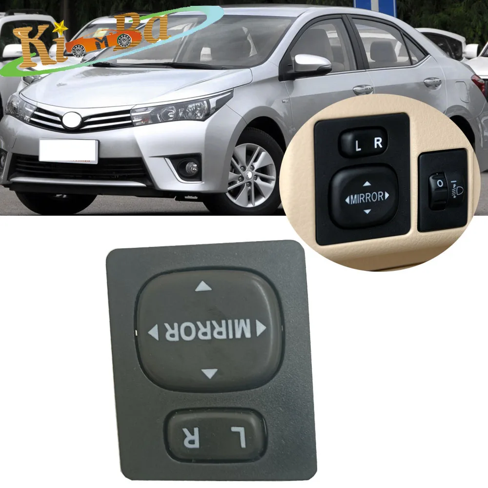 

KIMBA For Toyota Corolla Camry 14-17 Rear View Mirror Folding Switch Exterior Rear Side Mirror Switch Adjust 84872-52040