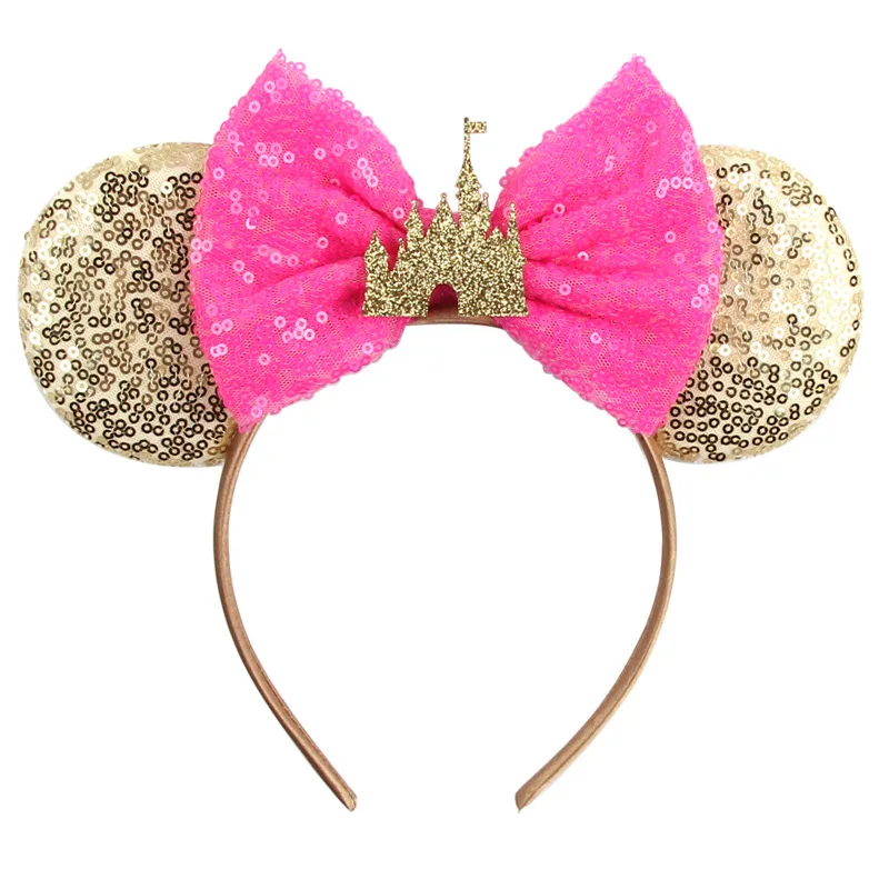 Disney Parks Ears Headbands for Baby Girl Minnie Headband Adult Girl Accessories Encanto Halloween Cosplay Adults Kids Hairband baby headband Baby Accessories