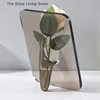 Vases Picture Frame Flower Vase Transparent Creative Modern Art Home Bedroom Living Room Decoration Office Tabletop Ornaments 6
