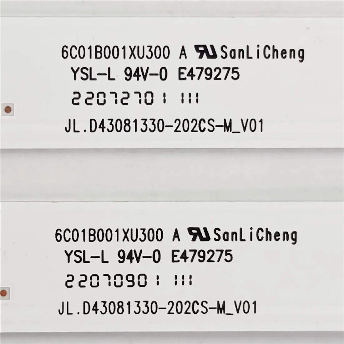 LED Ʈ Ʈ, 8 , 6C01B001XU300 JL.D43081330-202CS-M_V01, 3V/LED