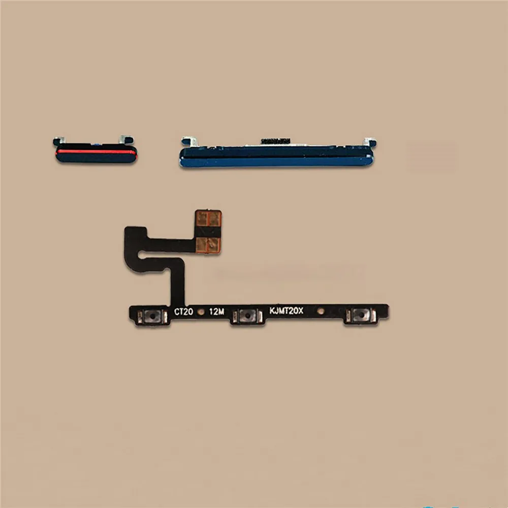 Replacement Power & Volume Key/ Flat Cable Board Phone Side Key Push-Buttons for Huawei Mate 20X Accessories
