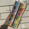 Professional Water Activated Face Paint Split Cake Palette Rainbow Makeup  in  Carnival Party Festival Cosplay  Makeup 3