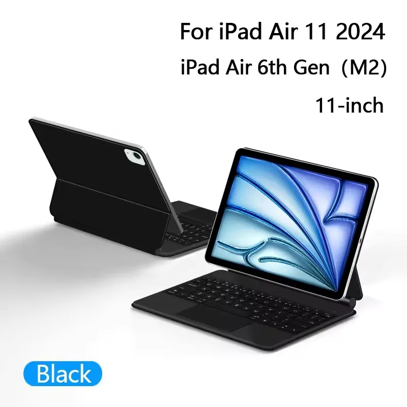 Folio Magic Keyboard For iPad Air 11 Air 6th Gen M2 11" Case Portuguese Spanish French Korean Arabic German Smart Keyboard