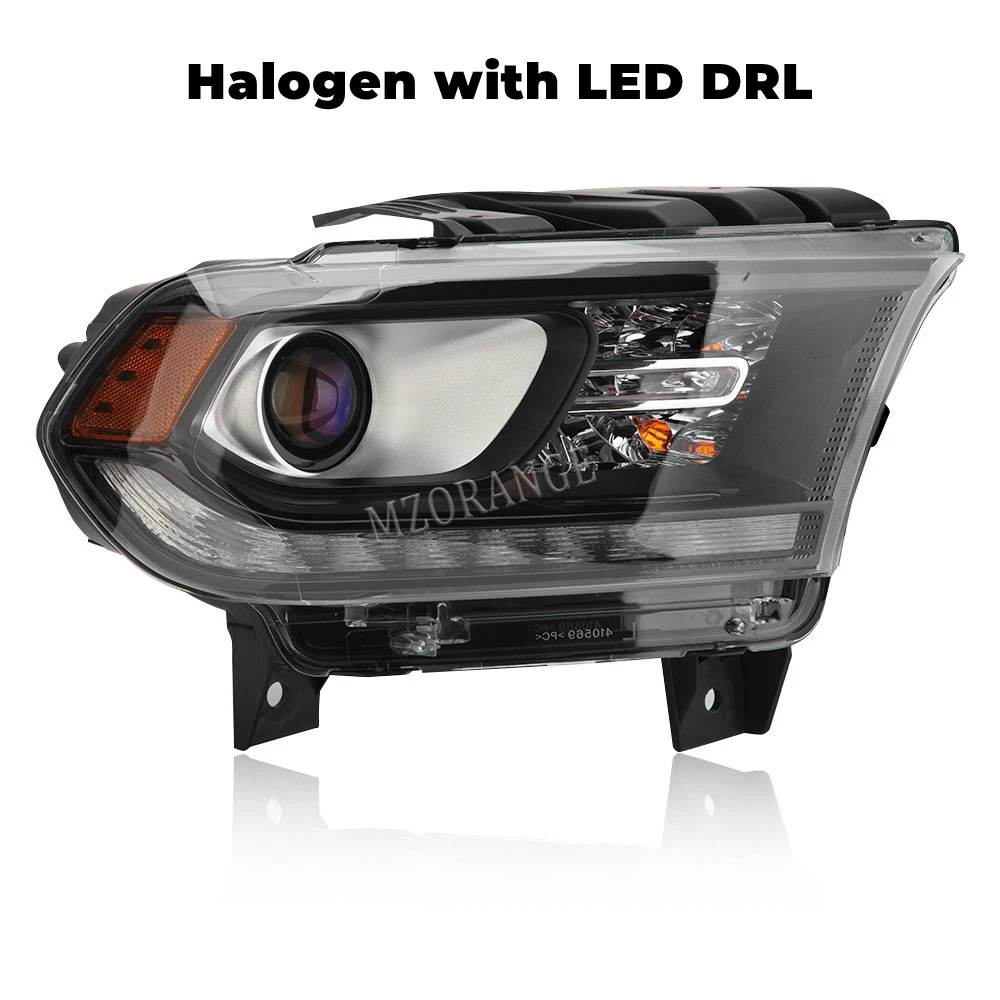 Auto HID LED Halogen Headlights For Dodge Durango 2014 2015 2016 2017 2018  2019 2020 DRL Driving Turn Signal Width Lamp