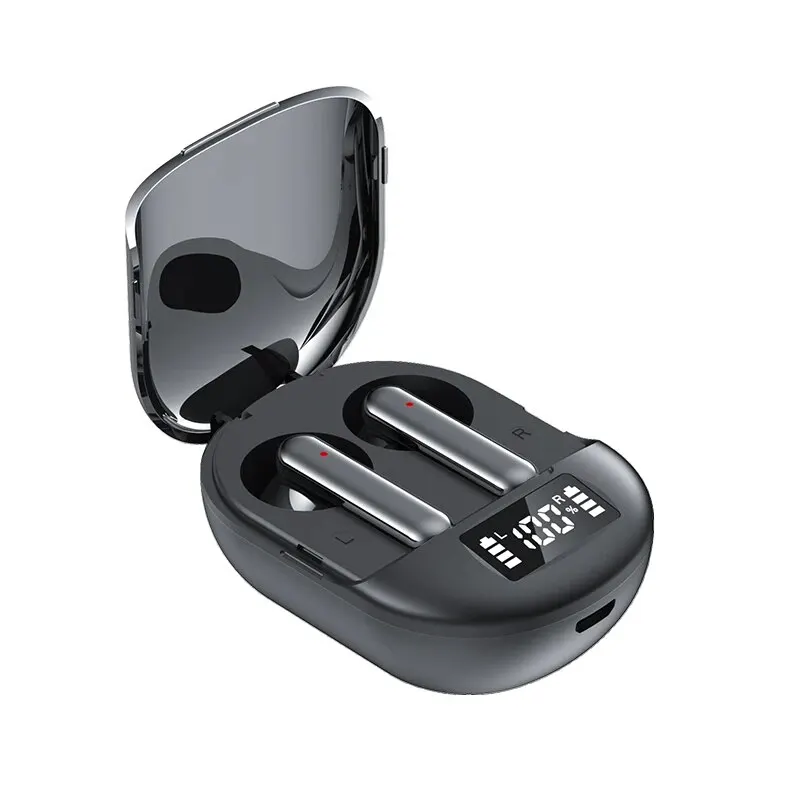 K40 TWS 블루투스 V5.3 무선 이어폰, 러닝 스포츠 게이밍 헤드셋, TWS ENC 노이즈 캔슬링 이어버드, 남녀 공용