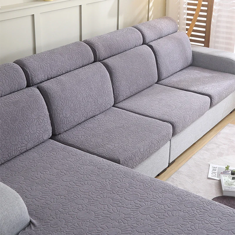 thumbnail image 1 of Funda de sofá impermeable para sala de estar, fundas de asiento de sofá de jacquard elásticas, fundas de sofá baratas, fundas de sofá delicadas para el hogar y el hotel, 1 of 5