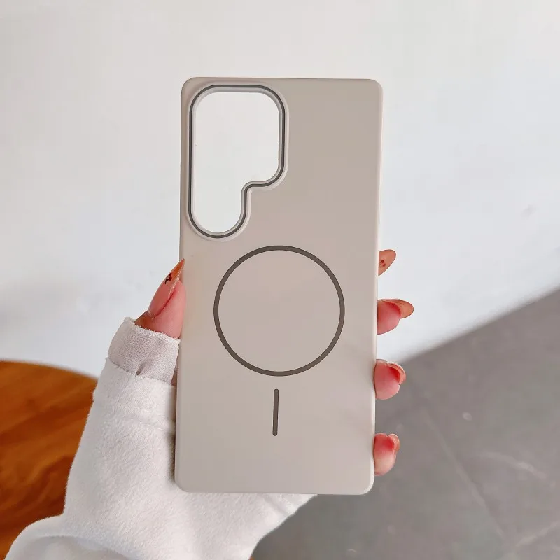 Shockproof Ultra Thin Magnetic PC Case with Wireless Charging Compatibility