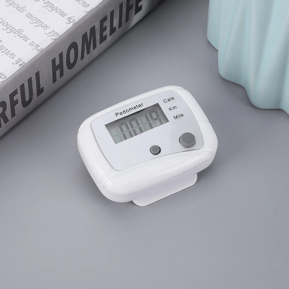 Walking Pedometer Accurate Step Tracker Mile Kilometer Calorie Calculation Walking Step Counter 0-99999 for Running